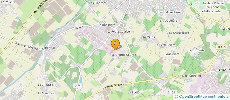 localisation de l'entreprise ALFAO  SAINT-JULIEN-DE-CONCELLES