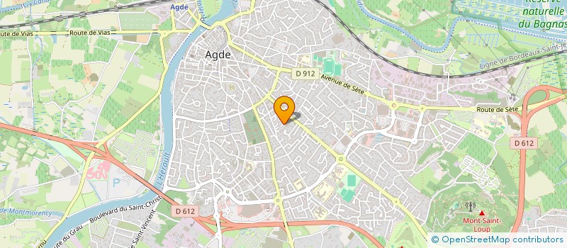 localisation de l'entreprise ALFAO à AGDE