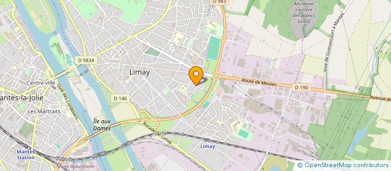 localisation de l'entreprise ALFAS SECURITE  LIMAY