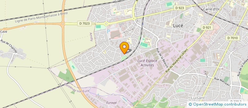 localisation de l'entreprise ALFATOLTEC à LUCE