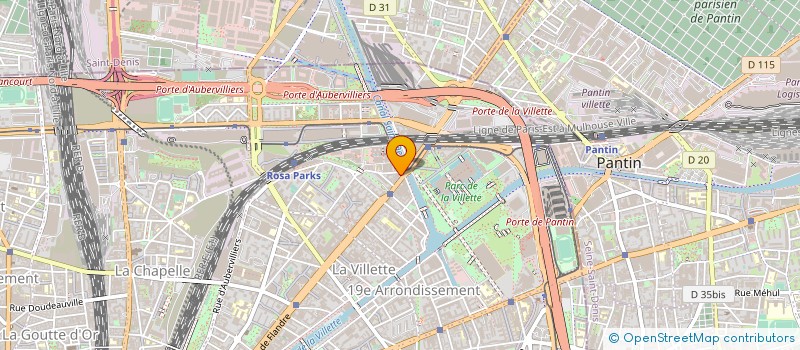 localisation de l'entreprise ALFAU IMMOBILIER  PARIS