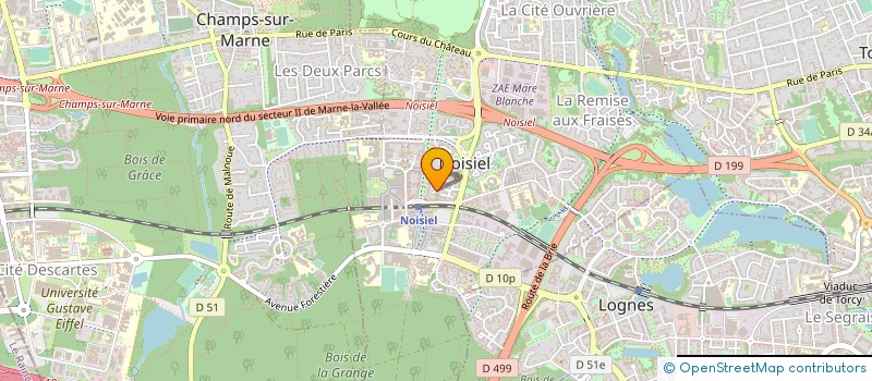 localisation de l'entreprise ALFAXIGNIS INTERNATIONAL à NOISIEL