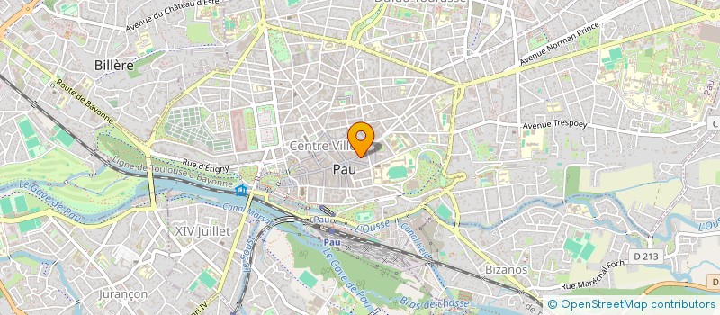 localisation de l'entreprise ALFC à PAU