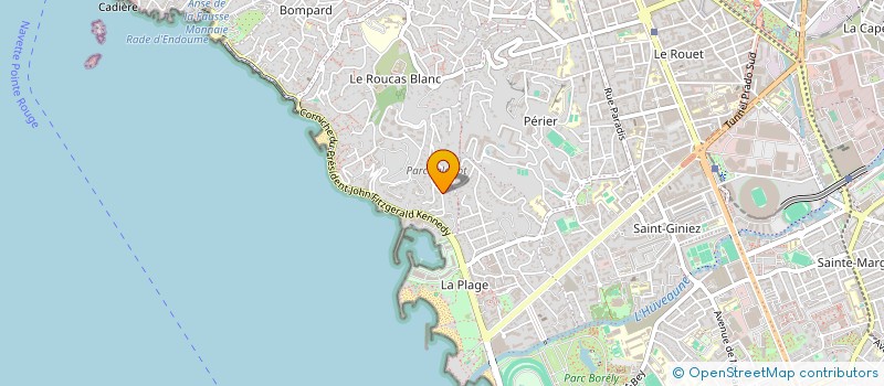 localisation de l'entreprise ALFG HOLDING  MARSEILLE