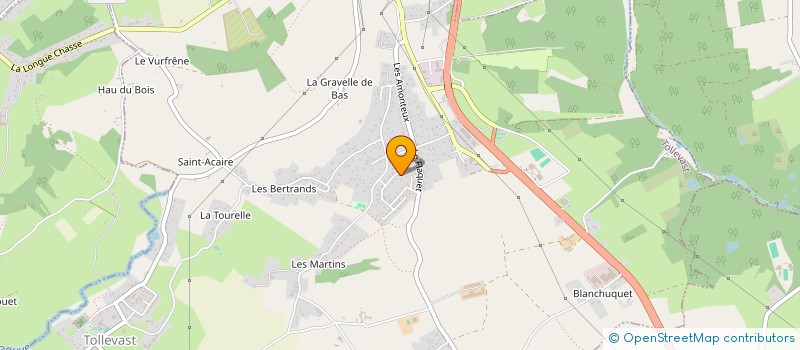 localisation de l'entreprise ALFH IMMO  TOLLEVAST