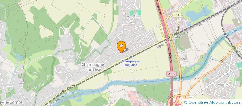 localisation de l'entreprise ALFHEIM  CHAMPAGNE-SUR-OISE