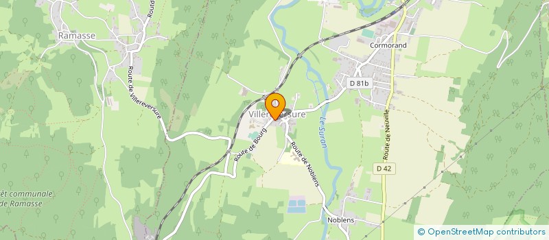 localisation de l'entreprise ALFI  VILLEREVERSURE