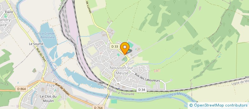 localisation de l'entreprise ALFI  FLIZE