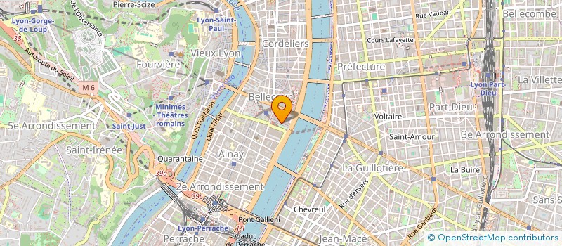 localisation de l'entreprise ALFI  LYON