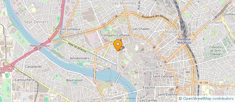 localisation de l'entreprise ALFI CAPITAL à TOULOUSE
