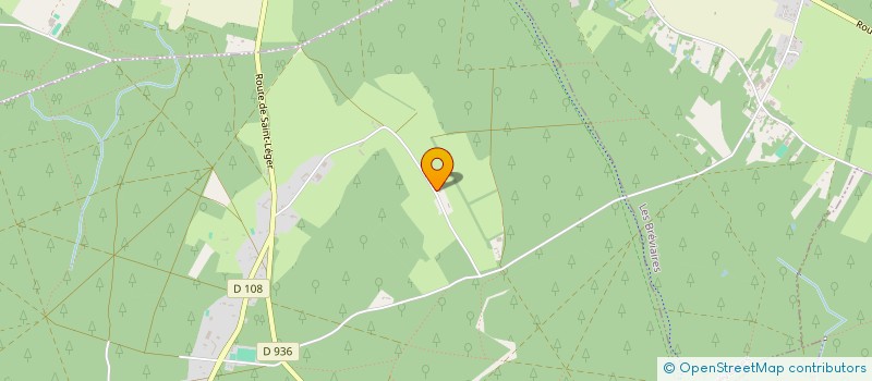 localisation de l'entreprise ALFIE  POIGNY-LA-FORET