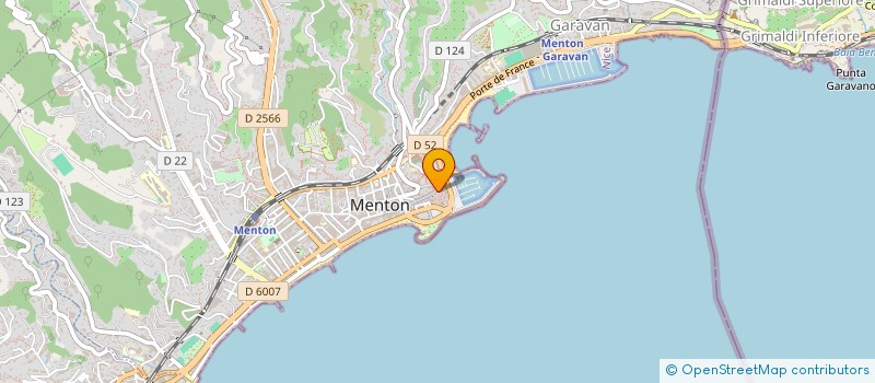 localisation de l'entreprise ALFIERI à MENTON