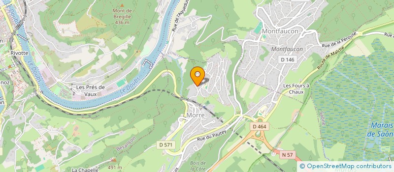 localisation de l'entreprise ALFIERI  MORRE