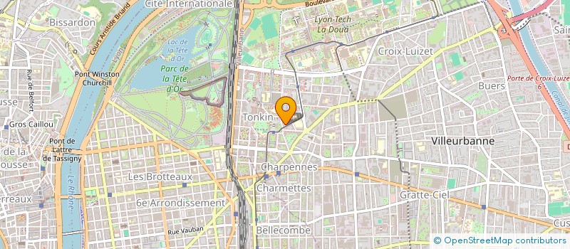 localisation de l'entreprise ALFIGES  BRON