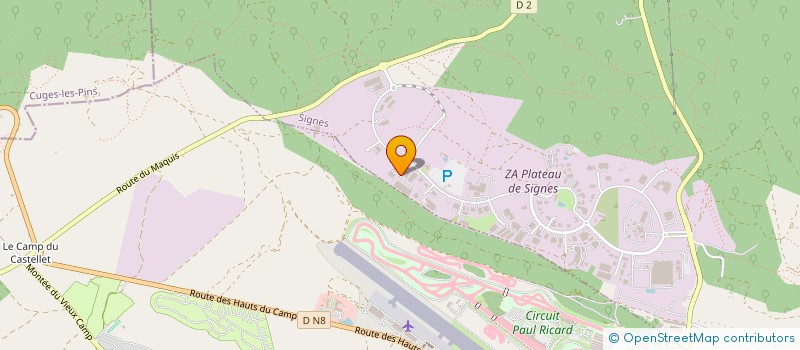 localisation de l'entreprise ALFIMMO  SIGNES