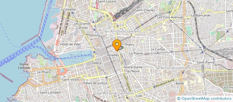 localisation de l'entreprise ALFIO GARZIA EVELYNE à MARSEILLE