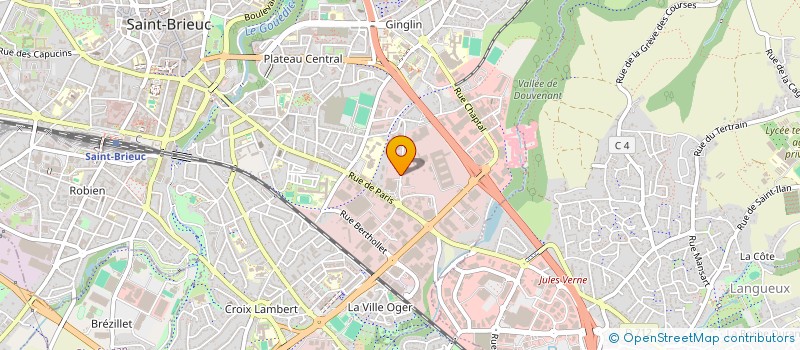 localisation de l'entreprise ALFITRIEVE à SAINT-BRIEUC