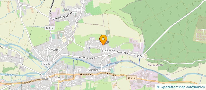 localisation de l'entreprise ALFIX FRANCE  NIEDERMODERN