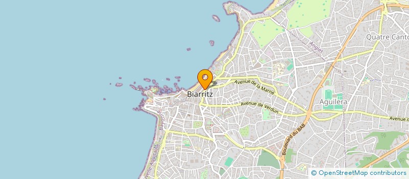 localisation de l'entreprise ALFL à BIARRITZ