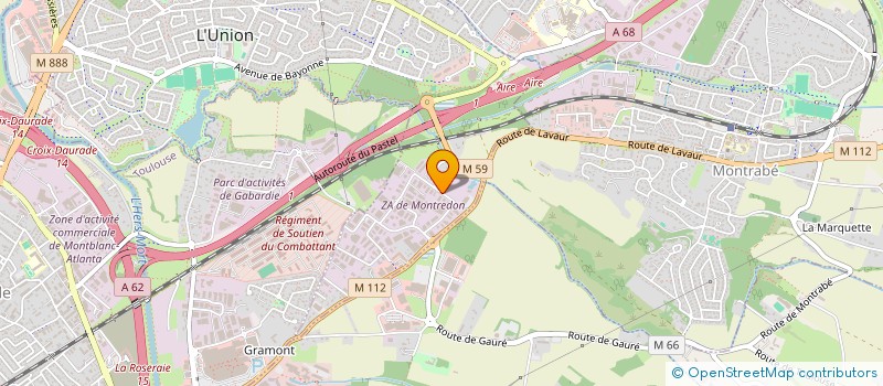 localisation de l'entreprise ALFLOCALCI à L'UNION