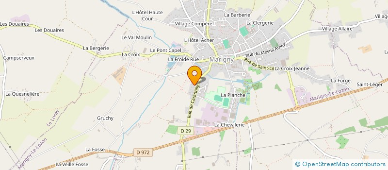 localisation de l'entreprise ALFLOPI  MARIGNY-LE-LOZON
