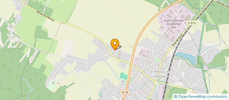 localisation de l'entreprise ALFONSE VIOLETTE à LE PERRAY-EN-YVELINES