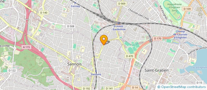 localisation de l'entreprise ALFORSE à SANNOIS