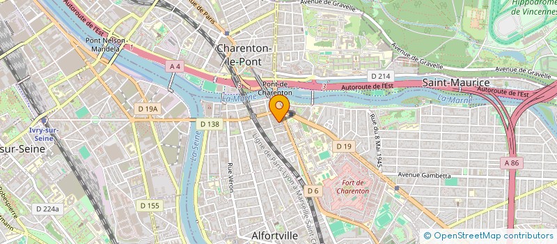 localisation de l'entreprise ALFORT NAILS à MAISONS-ALFORT