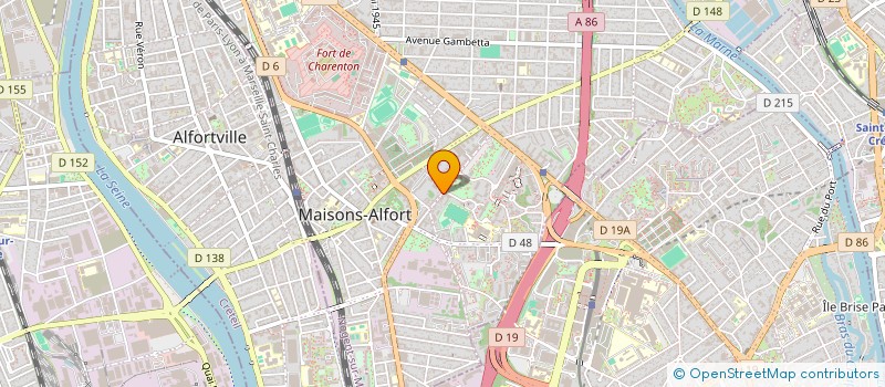 localisation de l'entreprise ALFORT PROTHESE  MAISONS-ALFORT