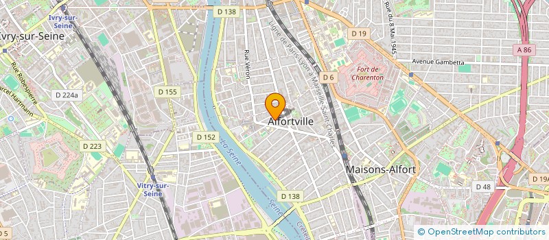 localisation de l'entreprise ALFORTVILLE 35 JG  ALFORTVILLE