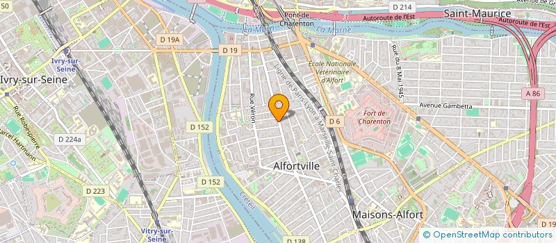 localisation de l'entreprise ALFORTVILLE PRIMEUR à ALFORTVILLE