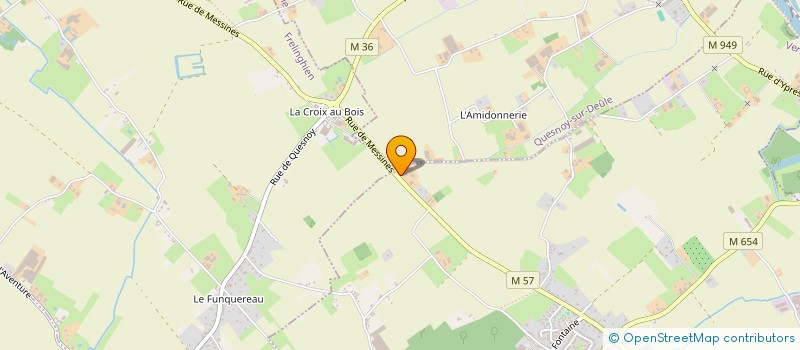 localisation de l'entreprise ALFOS  VERLINGHEM