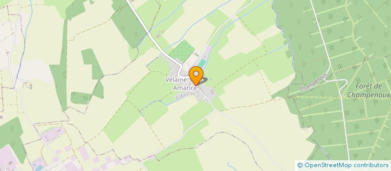 localisation de l'entreprise ALFPA (ASSOCIATION LORRAINE DE FORMATION ET DE PRODUCTION AUDIOVISUELLE)  VELAINE-SOUS-AMANCE