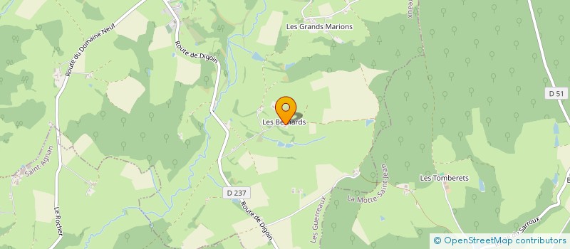 localisation de l'entreprise ALFPLV  LES GUERREAUX