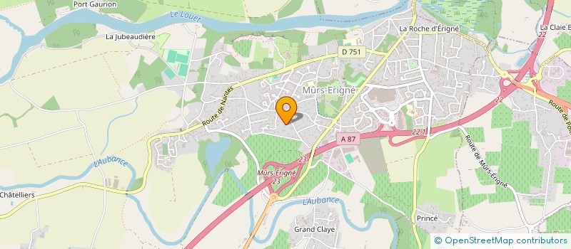 localisation de l'entreprise ALFRAIDE  MURS-ERIGNE