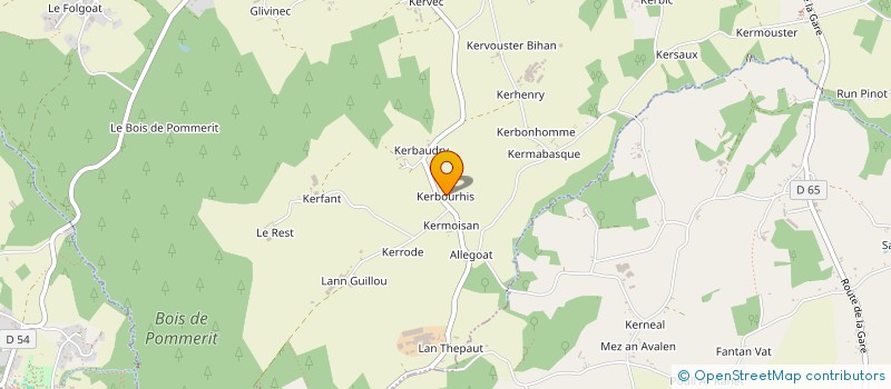 localisation de l'entreprise ALFRAN  MOUSTERU