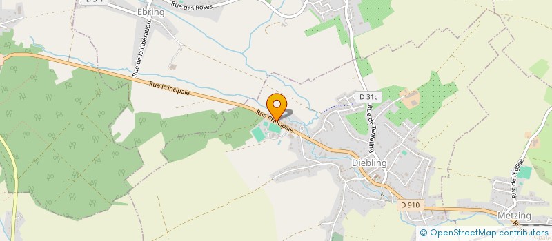 localisation de l'entreprise ALFRED MATERIAUX SARL  DIEBLING