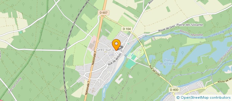 localisation de l'entreprise ALFRED NOMBLOT  GREZ-SUR-LOING