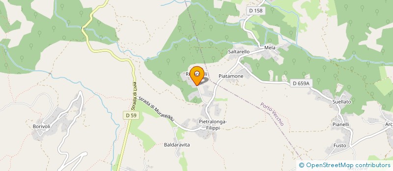 localisation de l'entreprise ALFRED PORTO-VECCHIO  SOTTA