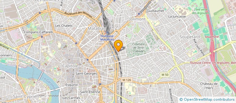 localisation de l'entreprise ALFRED PRODUCTION à TOULOUSE