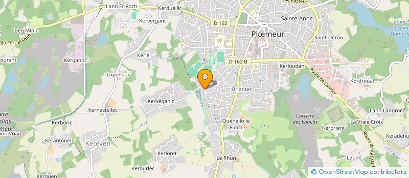 localisation de l'entreprise ALFRED ROC à PLOEMEUR