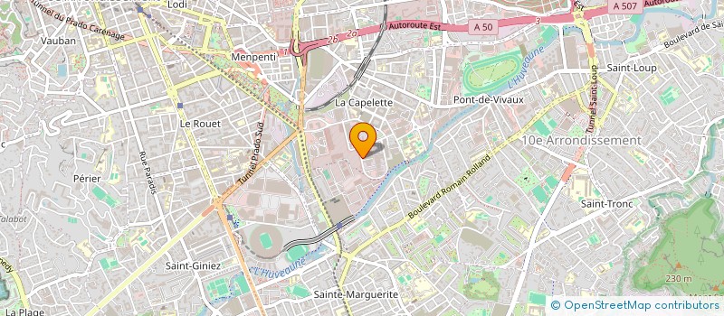 localisation de l'entreprise ALFREDO DEL GIUDICE  MARSEILLE