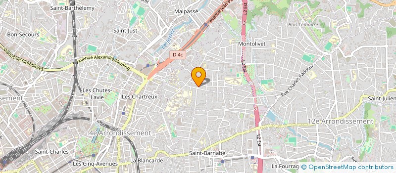 localisation de l'entreprise ALFREDORFE à MARSEILLE