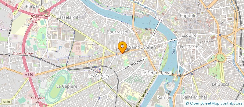 localisation de l'entreprise ALFREDUV  TOULOUSE