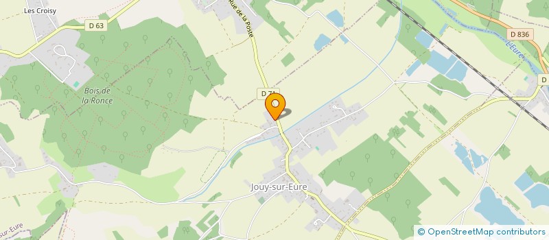 localisation de l'entreprise ALG 2  EVREUX