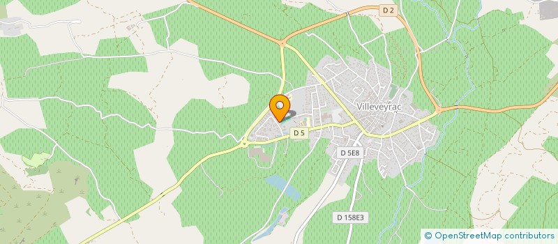 localisation de l'entreprise ALG  SAINT-PARGOIRE
