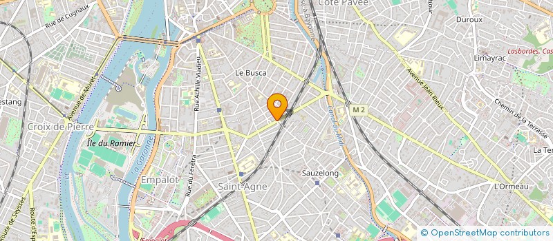 localisation de l'entreprise ALG à TOULOUSE
