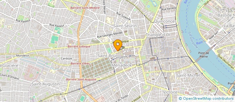 localisation de l'entreprise ALG  BORDEAUX