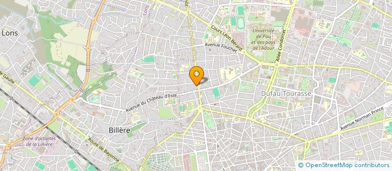 localisation de l'entreprise ALG à PAU