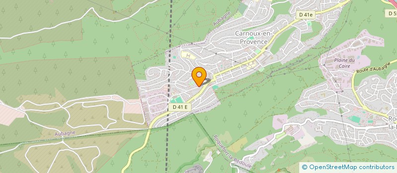 localisation de l'entreprise ALG  CARNOUX-EN-PROVENCE